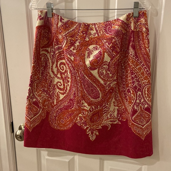 NWT Ann Taylor Silk Blend Skirt Size 8 - Picture 7 of 9